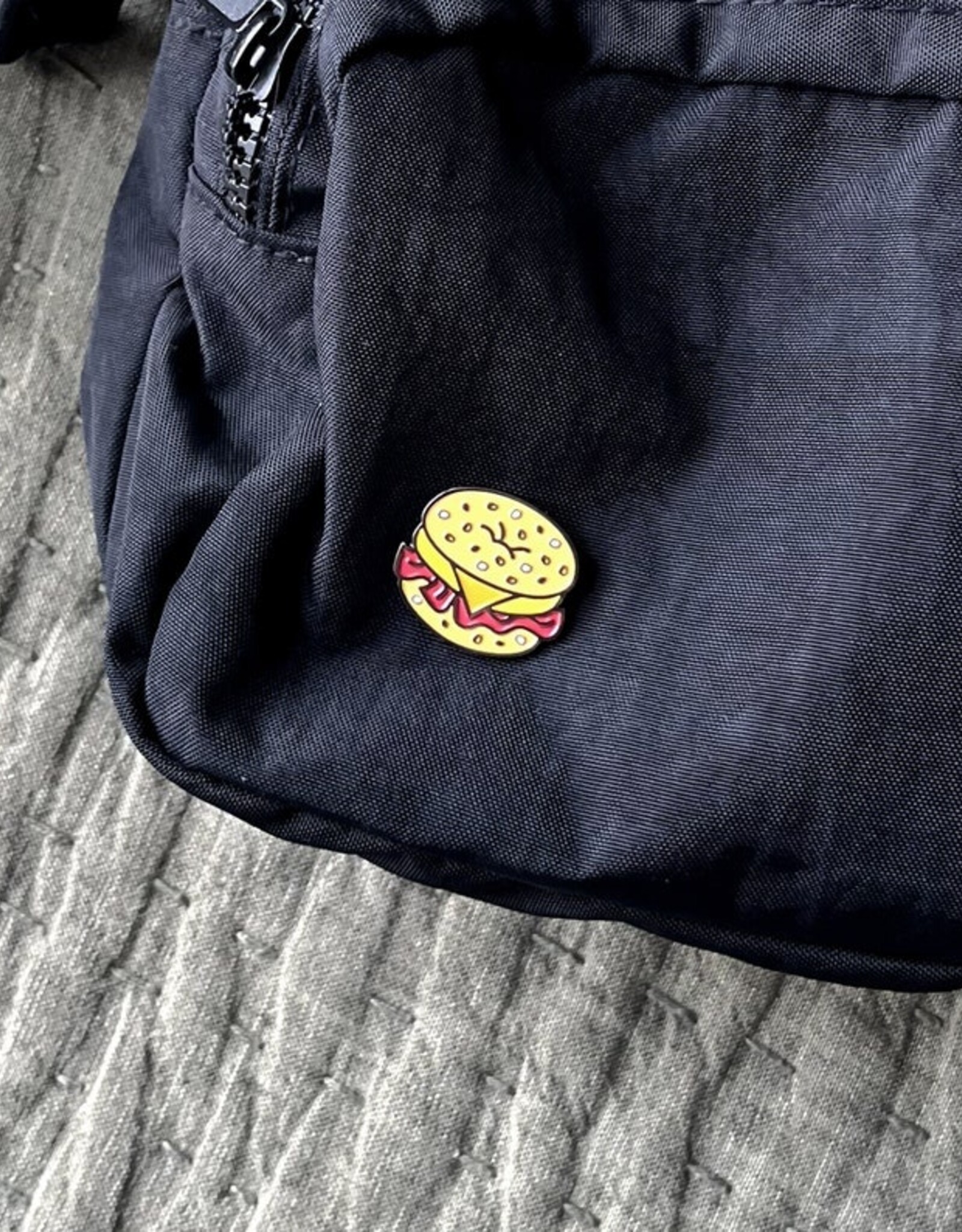 CaraCaraNYC Enamel Pin - Bacon Egg and Cheese (BEC)