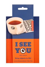Kikkerland Sticker Book - I See You Eyeball Stickers