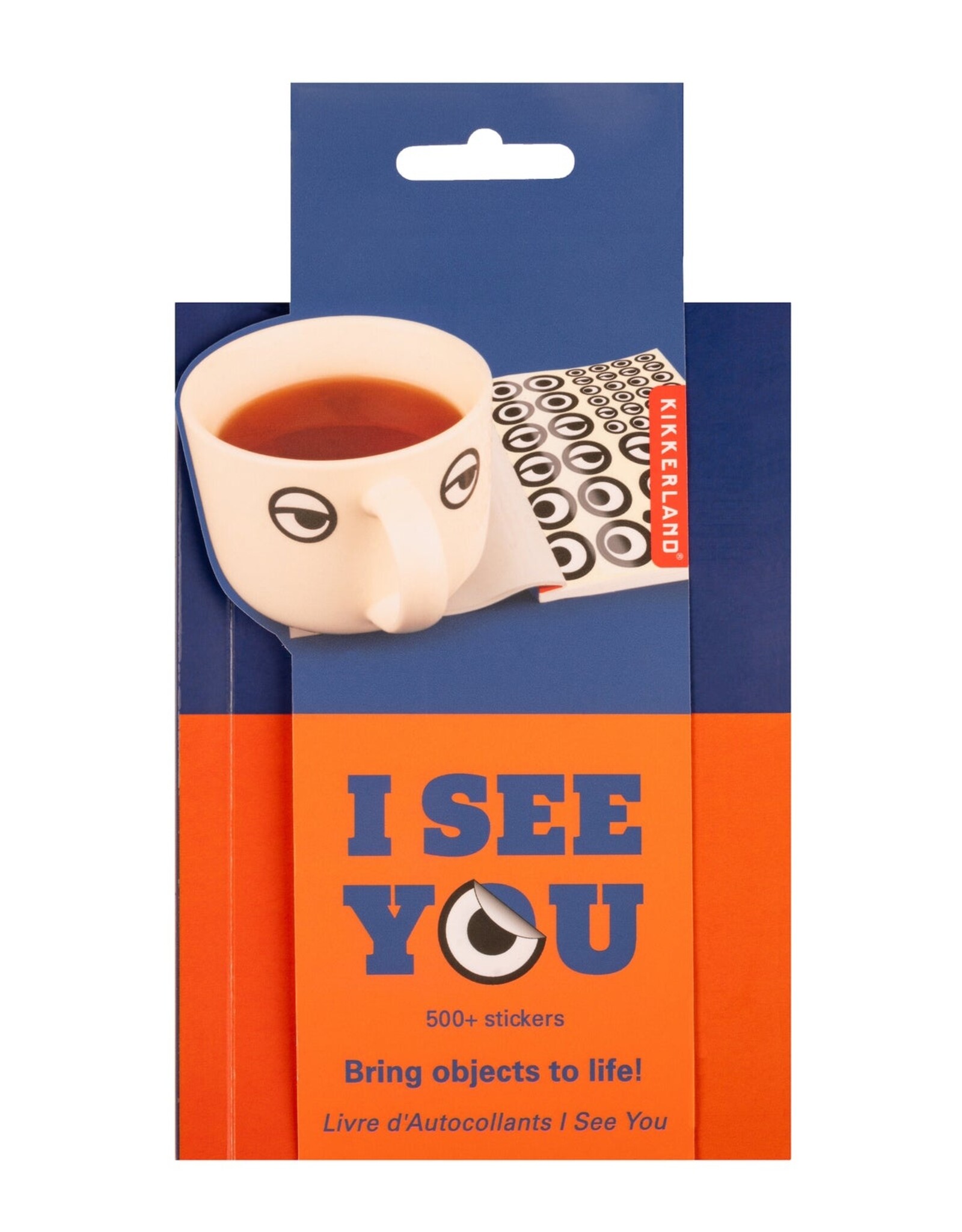 Kikkerland Sticker Book - I See You Eyeball Stickers