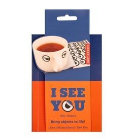 Kikkerland Sticker Book - I See You Eyeball Stickers