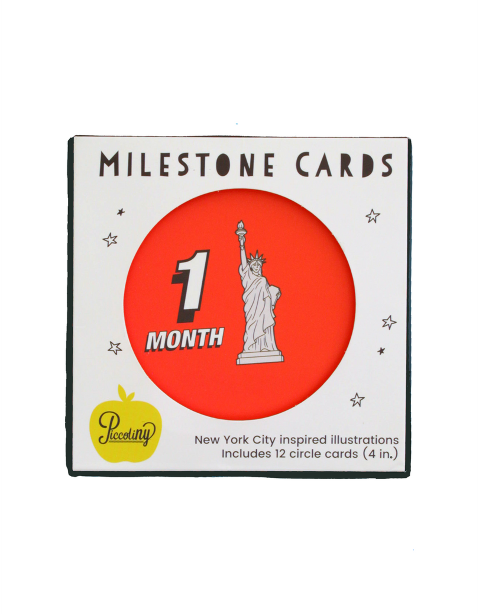 piccoliniNY Baby Milestone Cards - NY themed