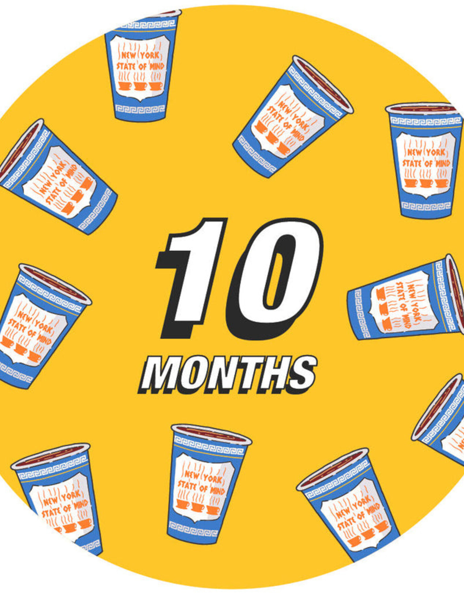 piccoliniNY Baby Milestone Cards - NY themed