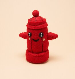 Gone to the Dogs Dog Toy - Felt Fire Hydrant