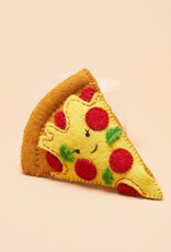 Gone to the Dogs Dog Toy - Felt Pizza