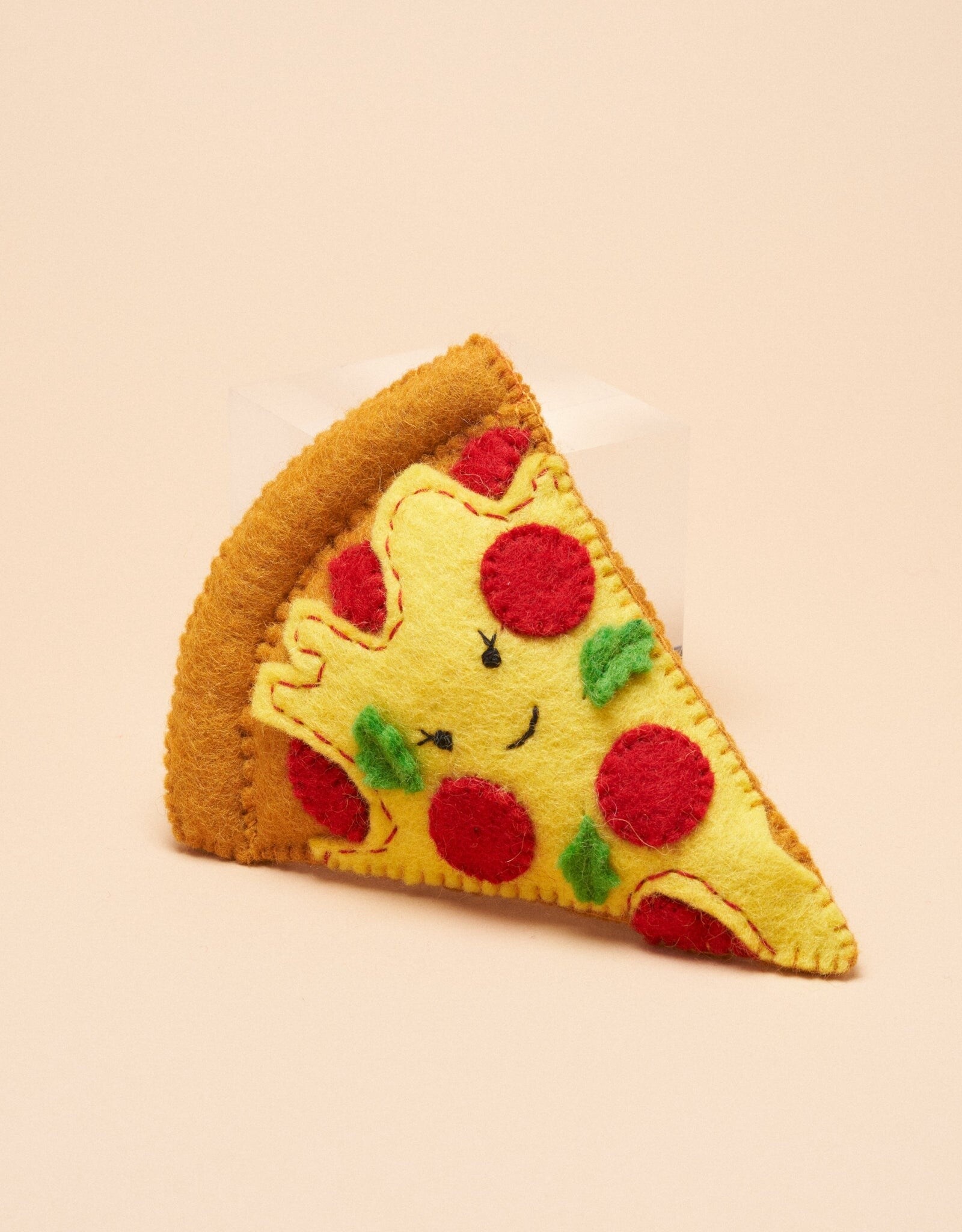 Gone to the Dogs Dog Toy - Felt Pizza