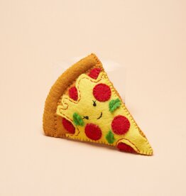 Gone to the Dogs Dog Toy - Felt Pizza