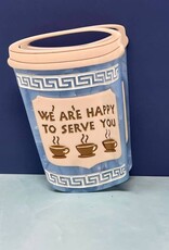 Rainbow Unicorn Birthday Surprise Hair Claw - NYC Coffee Cup