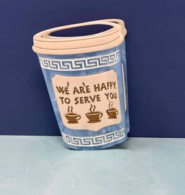 Rainbow Unicorn Birthday Surprise Hair Claw - NYC Coffee Cup