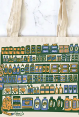 Calhoun & Co Tote - Canvas w/ Zipper: Bodega Shelfie