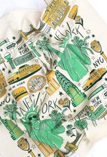 Calhoun & Co Tea Towel - New York City Lady Liberty