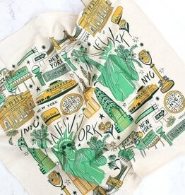 Calhoun & Co Tea Towel - New York City Lady Liberty
