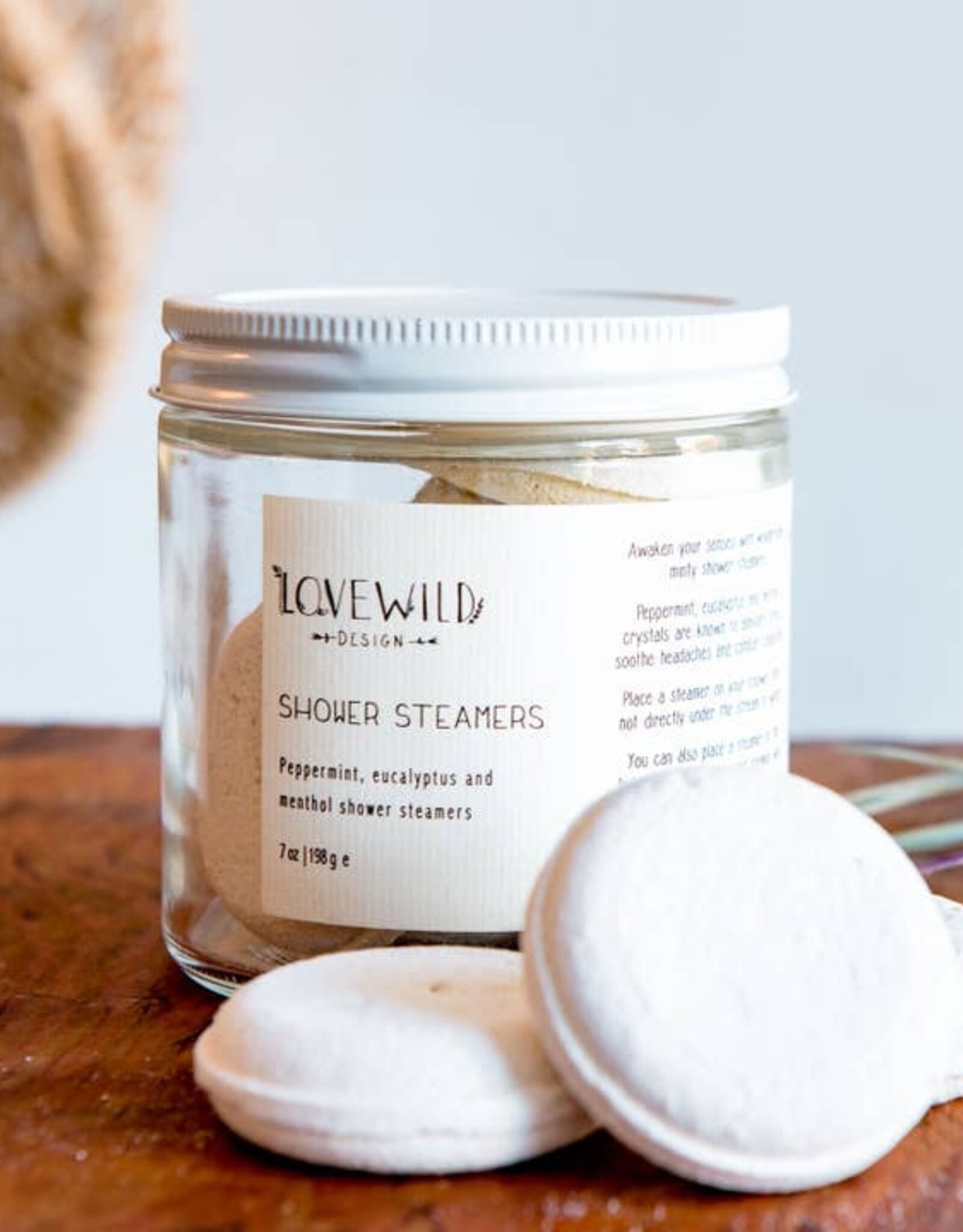 Love Wild Design Shower Steamers - Eucalyptus and Menthol
