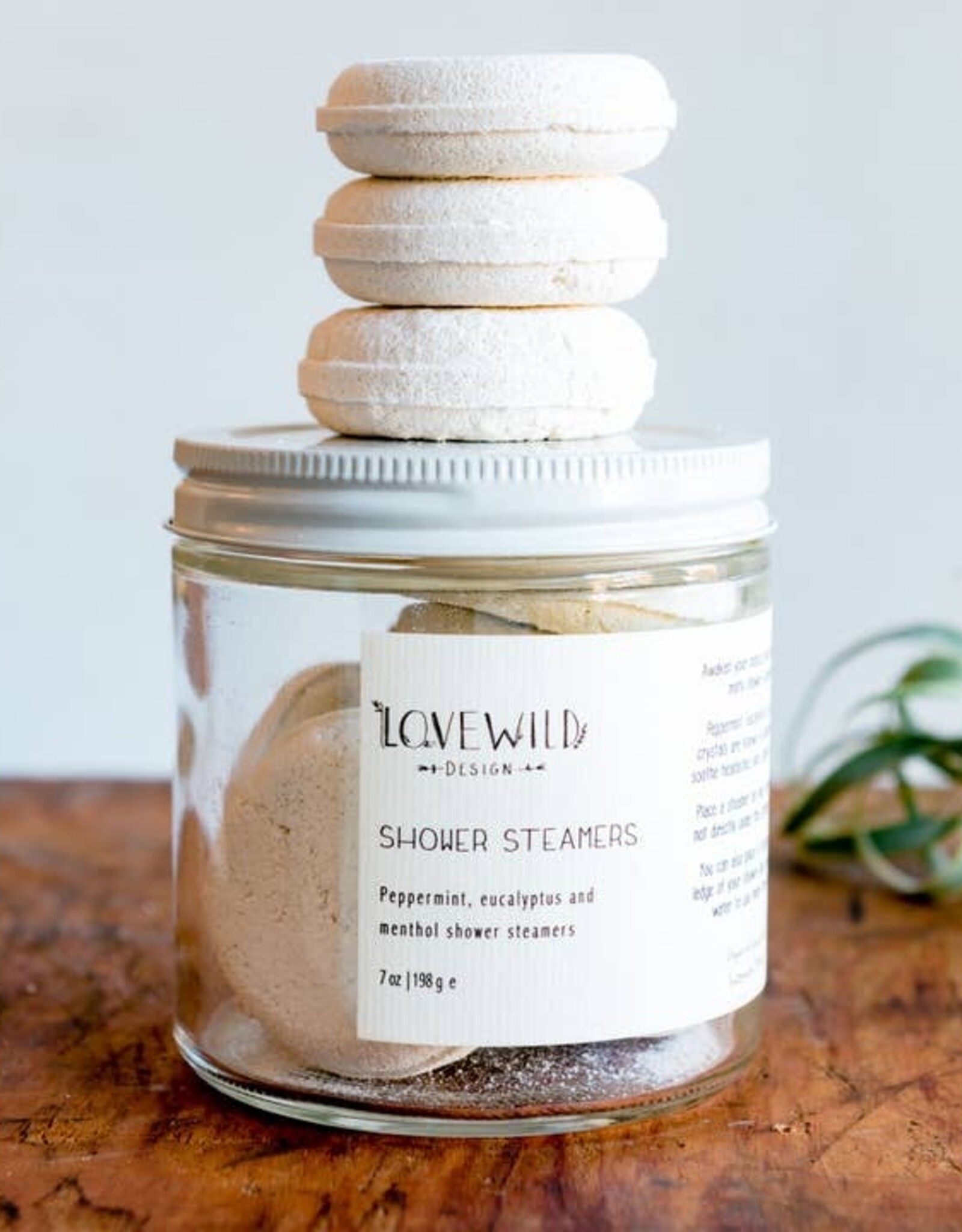 Love Wild Design Shower Steamers - Eucalyptus and Menthol