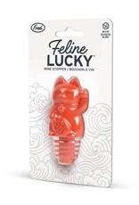 Fred and Friends Bottle Stopper - Feline Lucky