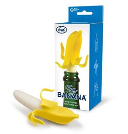 Fred and Friends Bottle Stopper - Banana