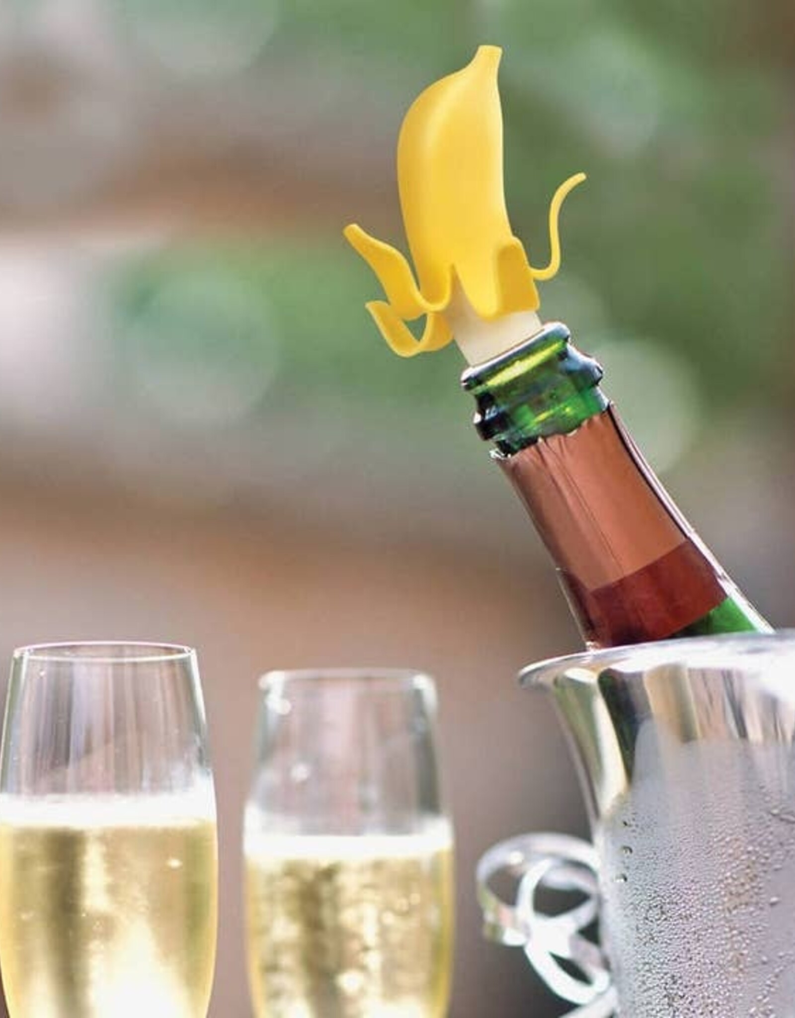 Fred and Friends Bottle Stopper - Banana