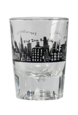 Fishes Eddy Shot Glass - Skyline