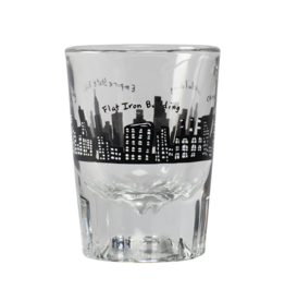 Fishes Eddy Shot Glass - Skyline