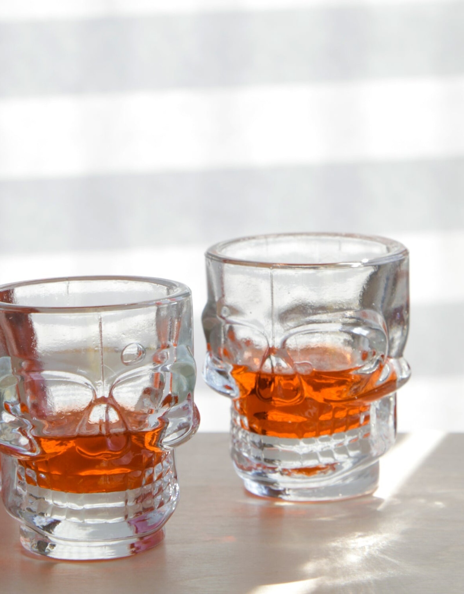 Kikkerland Skull shot Glasses - Set of 4