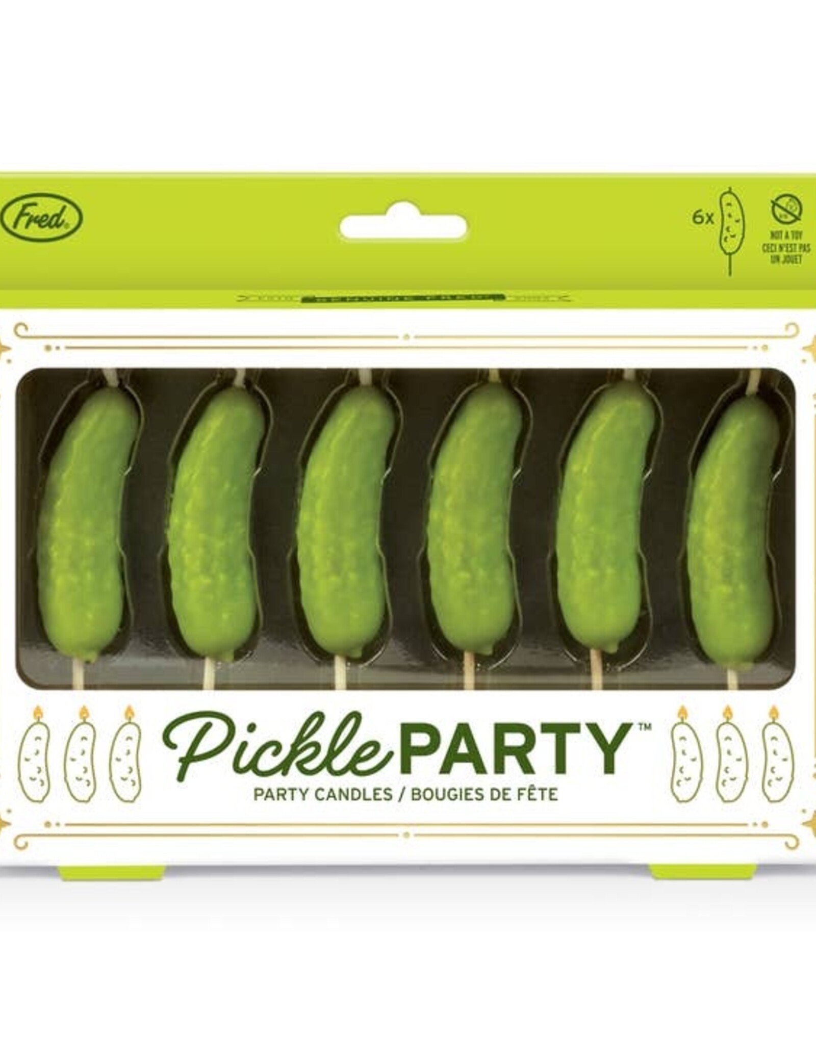 Fred and Friends Birthday Candles - Pickle Party