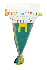 Talking Tables Birthday Bunting - Rainbow Happy Birthday Fabric
