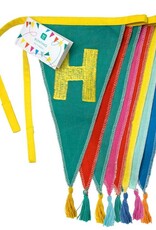 Talking Tables Birthday Bunting - Rainbow Happy Birthday Fabric