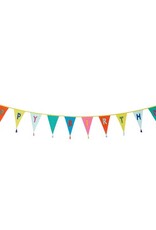 Talking Tables Birthday Bunting - Rainbow Happy Birthday Fabric