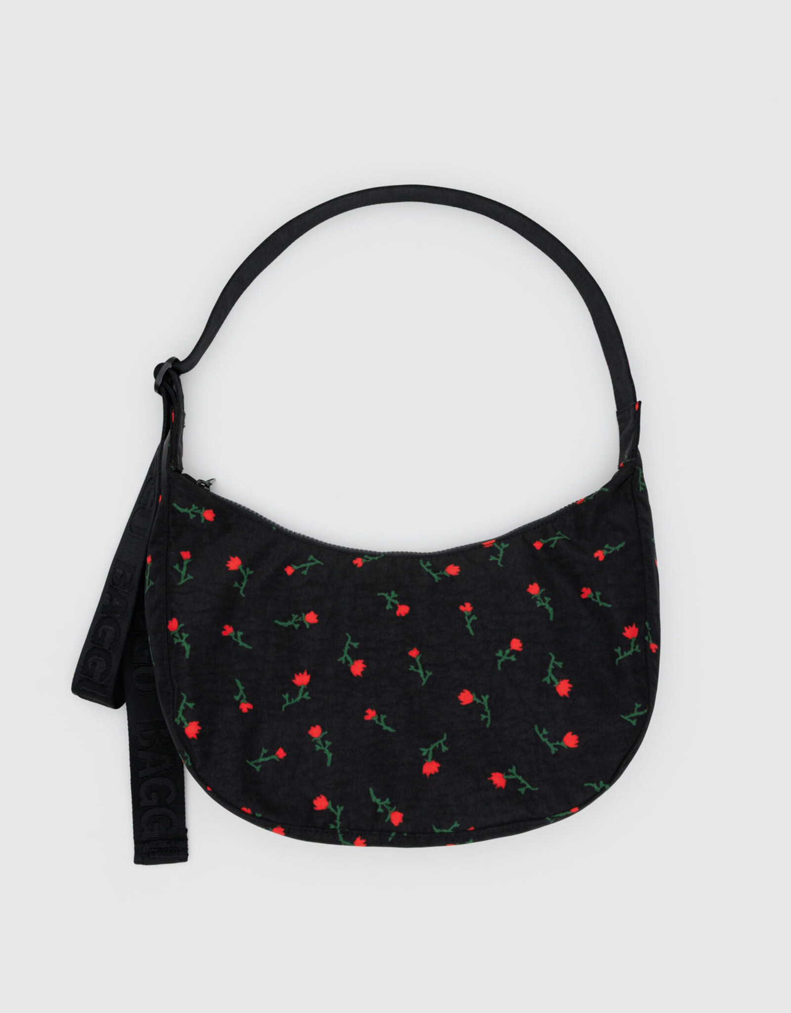 BAGGU Crescent Bag - Medium: Painted Wildflower