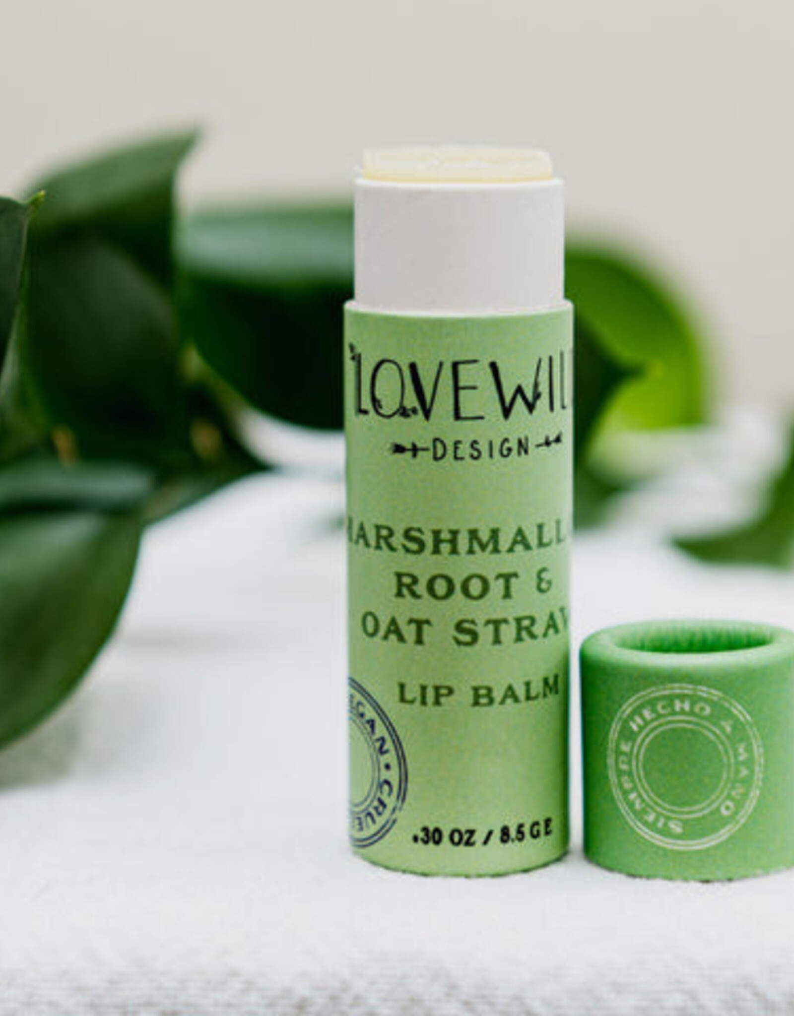 Love Wild Design Lip Balm - Oat Straw + Marshmallow Root