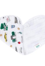 Little Hometown Baby Bib and Burp Cloth - New York City