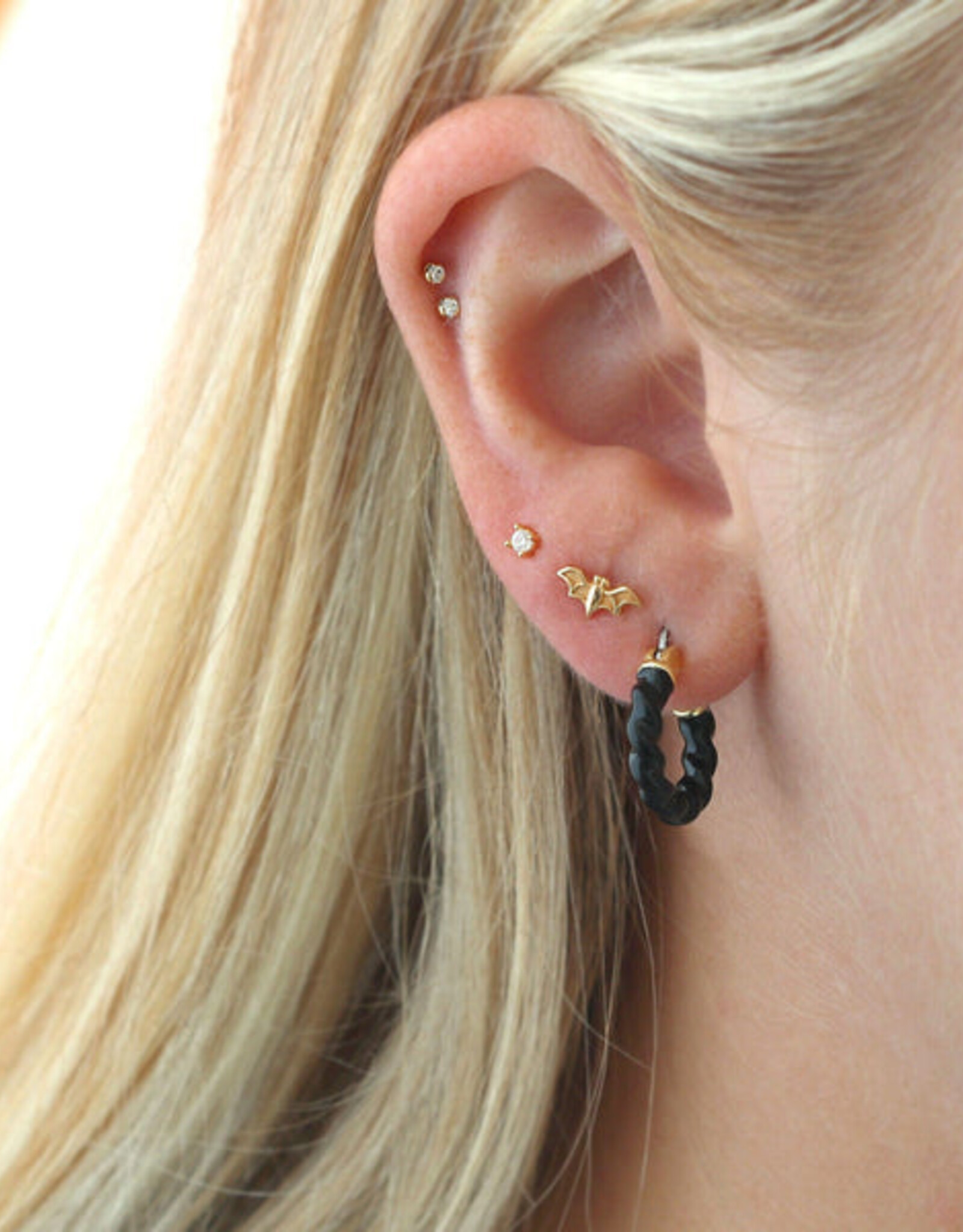 Kris Nations Earring - Stud: Bats