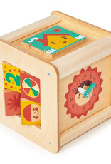 Mentari Wooden Kids Toy - Toddler Activity Cube Mentari Wooden Kids Toy - Toddler Activity Cube