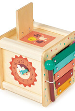 Mentari Wooden Kids Toy - Toddler Activity Cube Mentari Wooden Kids Toy - Toddler Activity Cube