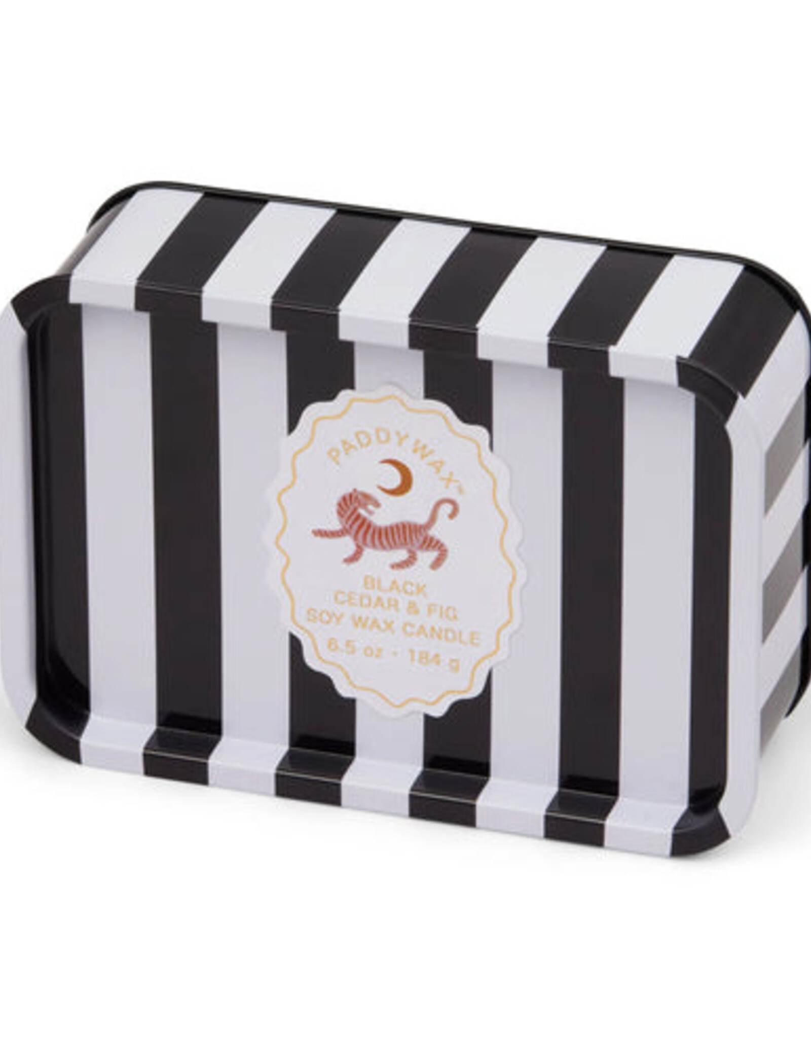 Paddywax Candle - Dopo Tin: Tiger Black Cedar & Fig