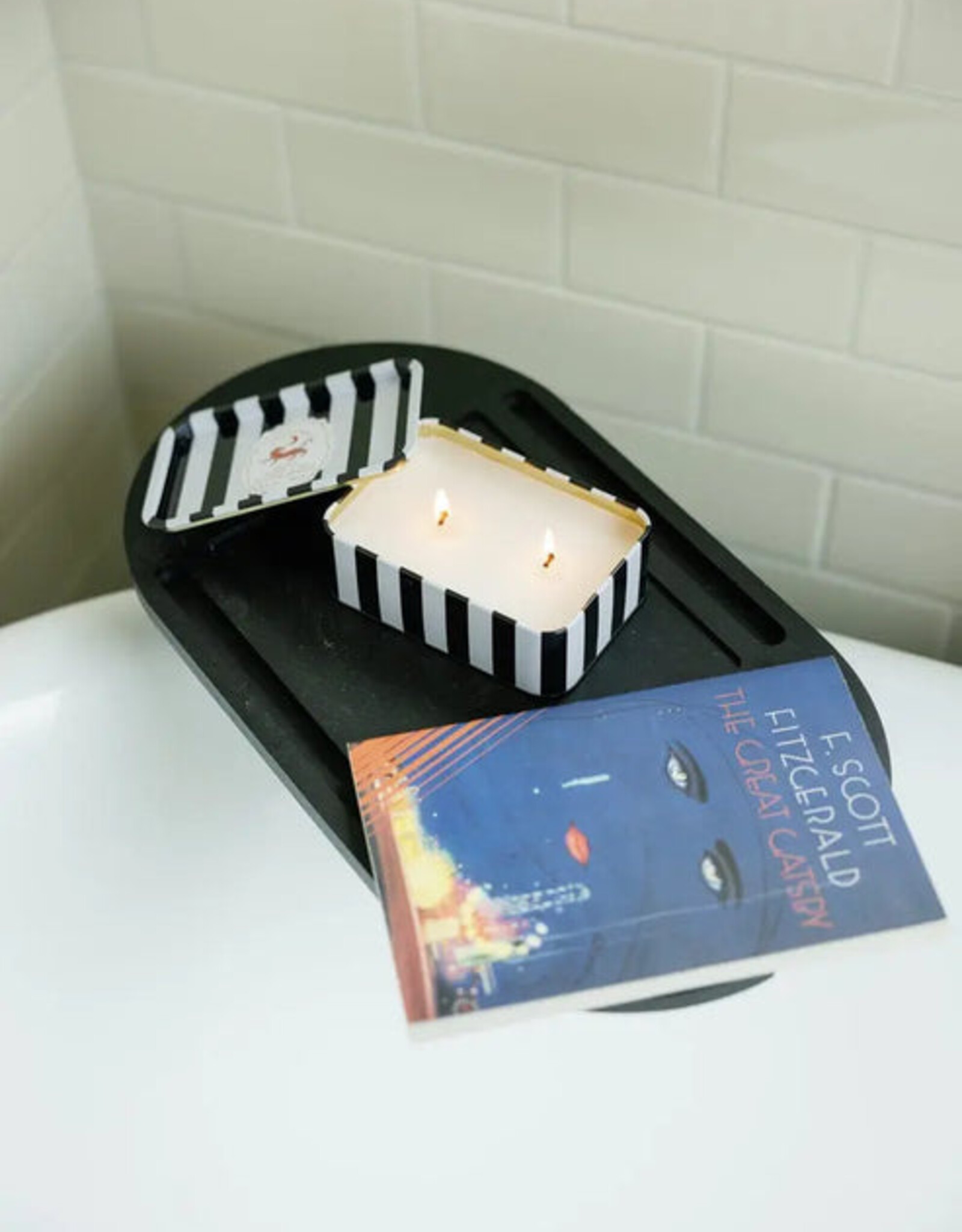 Paddywax Candle - Dopo Tin: Tiger Black Cedar & Fig