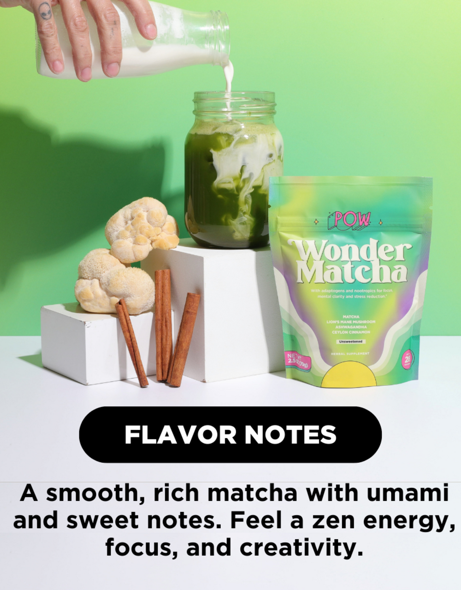 Pow Matcha Powder - Wonder Matcha