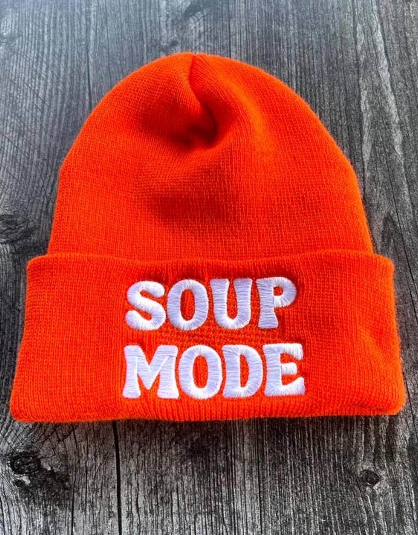The Silver Spider Hat - Beanie: Soup Mode (Orange)