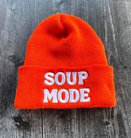 The Silver Spider Hat - Beanie: Soup Mode (Orange)
