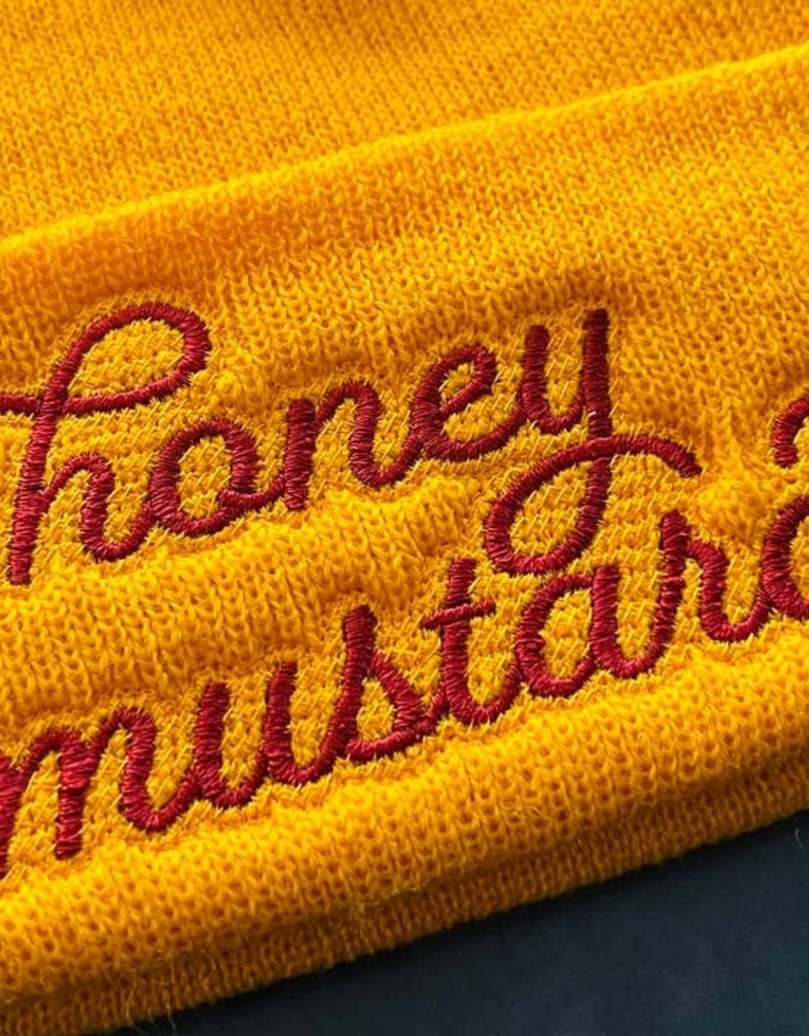 The Silver Spider Hat - Beanie: Honey Mustard (Yellow)