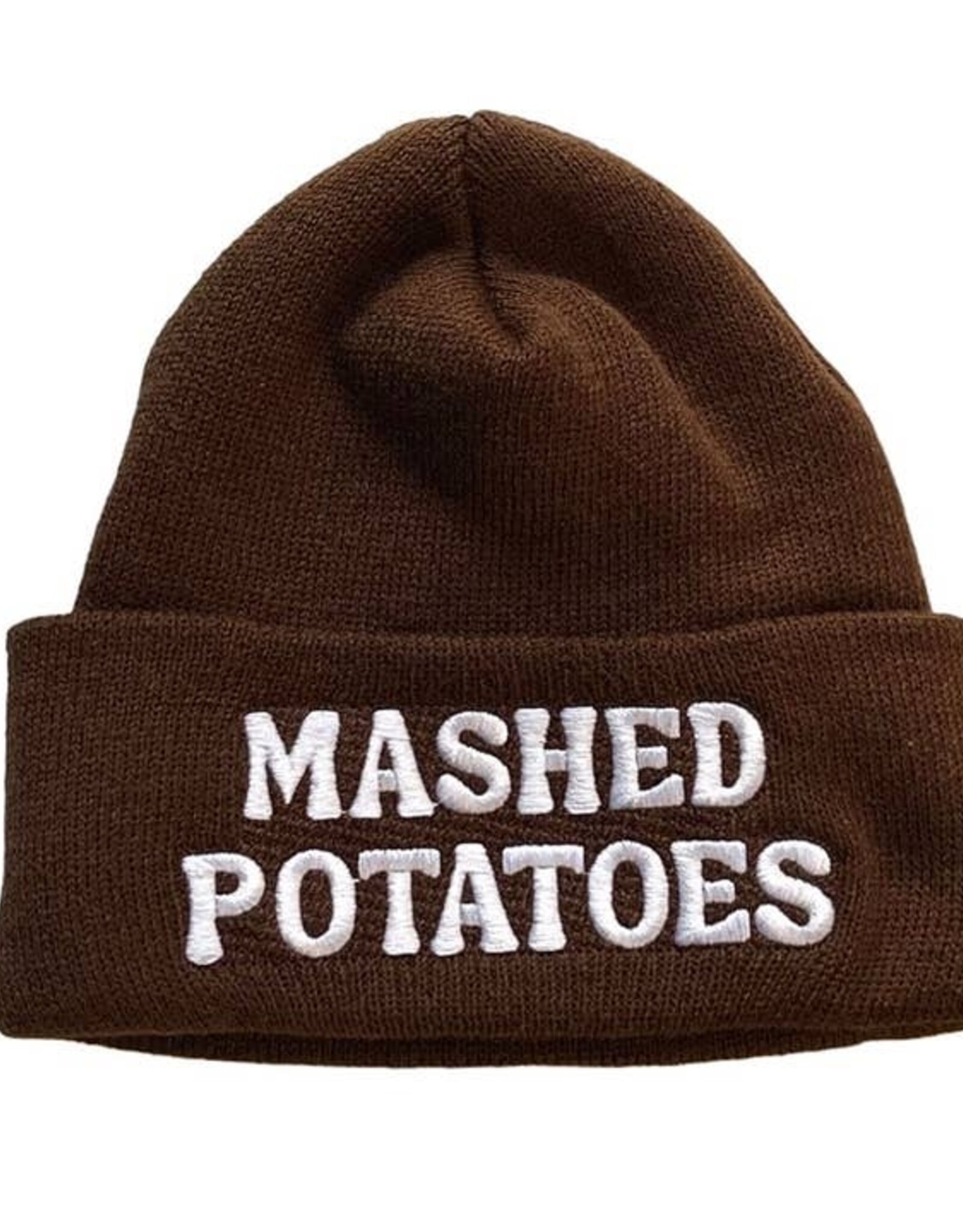 The Silver Spider Hat - Beanie: Mashed Potatoes