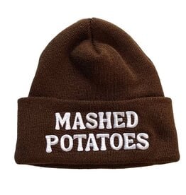 The Silver Spider Hat - Beanie: Mashed Potatoes