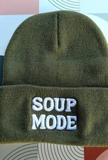 The Silver Spider Hat - Beanie: Soup Mode (Olive Green)