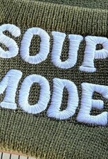 The Silver Spider Hat - Beanie: Soup Mode (Olive Green)