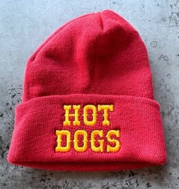 The Silver Spider Hat - Beanie: Hot Dogs