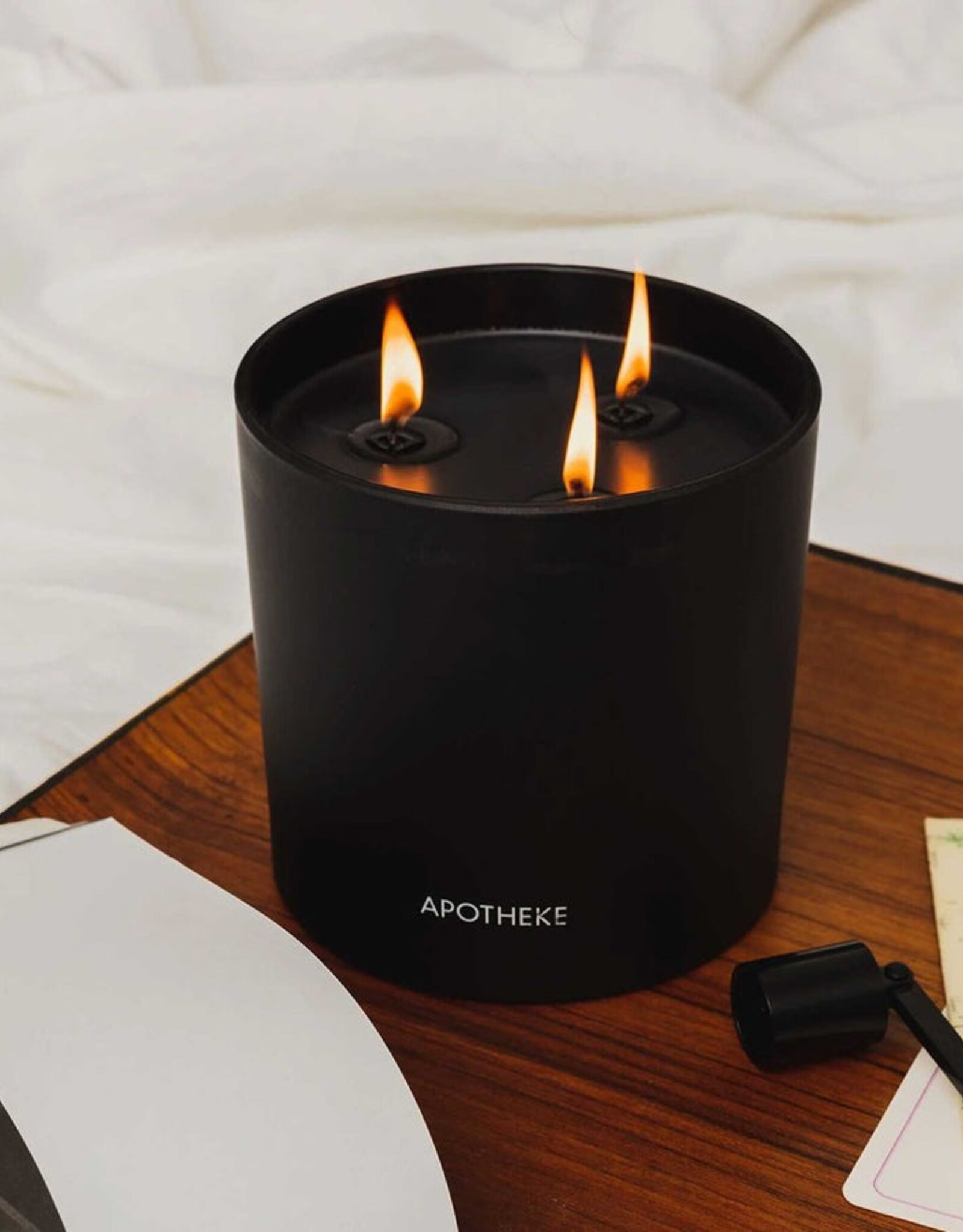 Apotheke Candle - Apotheke 3 Wick: Charcoal