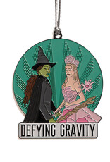 The Found Ornament - Enamel Wicked Defying Gravity