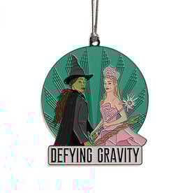 The Found Ornament - Enamel Wicked Defying Gravity