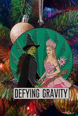 The Found Ornament - Enamel Wicked Defying Gravity