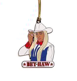 The Found Ornament - Enamel: Bey-Haw Cowboy Carter