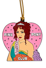 The Found Ornament - Enamel: Chappell Roan Pink Pony Club